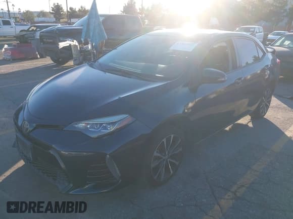 ✅ 2018 Toyota Corolla LE • VIN: 5YFBURHE4JP820235 • Lot: 43797752. Listed on IAAI with 98,162 mi. Free auction sales archive from the USA and detailed vehicle history report at DreamBid. Image 2.