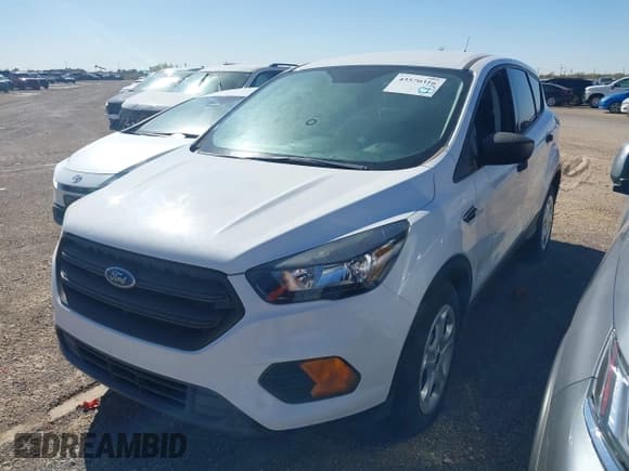 ✅ 2019 Ford Escape S • VIN: 1FMCU0F71KUC33513 • Lot: 43570316. Listed on IAAI with 62,542 mi. Free auction sales archive from the USA and detailed vehicle history report at DreamBid. Image 16.