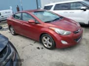 ✅ 2013 Hyundai Elantra Limited • VIN: 5NPDH4AE3DH284969 • Lot: 61418505. Listed on Copart with 151,390 mi. Free auction sales archive from the USA and detailed vehicle history report at DreamBid. Image 4.