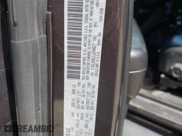 ✅ 2020 Jeep Wrangler Sport S • VIN: 1C4GJXAG1LW240627 • Lot: 58375555. Listed on Copart with 55,075 mi. Free auction sales archive from the USA and detailed vehicle history report at DreamBid. Image 13.