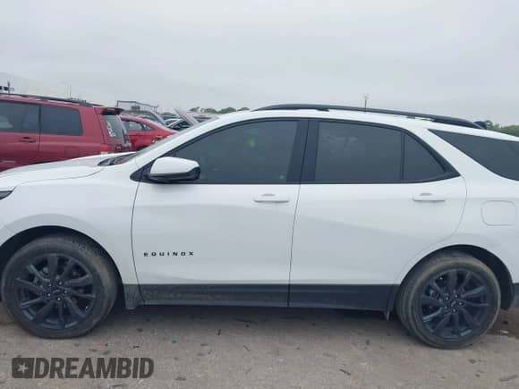 2024 Chevrolet Equinox RS with VIN 3GNAXMEG5RS112223, listed as a IAAI auction lot 43103626 with 26,235 mi miles and . Bid and sale history available at DreamBid. Image 14.