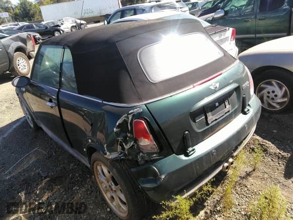 ✅ 2007 MINI Convertible S • VIN: WMWRH33587TJ43227 • Lot: 31495965. Listed on IAAI with 80,595 mi. Free auction sales archive from the USA and detailed vehicle history report at DreamBid. Image 3.