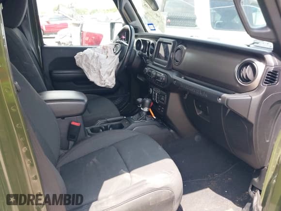 ✅ 2021 Jeep Wrangler Unlimited Sport S • VIN: 1C4HJXDG0MW510836 • Lot: 42072748. Listed on IAAI with 87,960 mi. Free auction sales archive from the USA and detailed vehicle history report at DreamBid. Image 5.