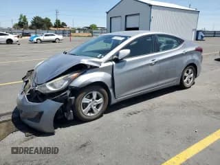 ✅ 2015 Hyundai Elantra SE • VIN: KMHDH4AE9FU257988 • Lot: 61428775. Listed on Copart with 151,980 mi. Free auction sales archive from the USA and detailed vehicle history report at DreamBid. Image 1.