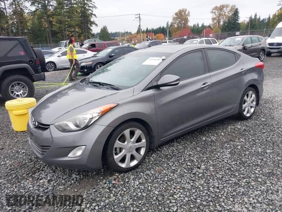 2013 Hyundai Elantra GLS with VIN 5NPDH4AE6DH221994, listed as a IAAI auction lot 43516204 with 156,425 mi miles and . Bid and sale history available at DreamBid. Image 2.