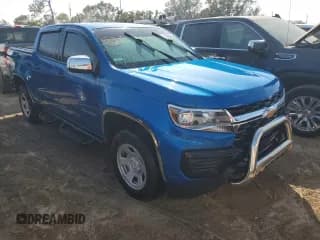 ✅ 2022 Chevrolet Colorado 2WD Work Truck • VIN: 1GCGSBEN7N1185061 • Лот: 74834124. Опубликован ранее на Copart с пробегом 50 411 миль. Бесплатный доступ к архиву аукционных продаж из США и подробный отчёт об истории автомобиля на DreamBid. Изображение 4.