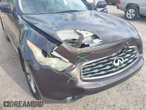 ✅ 2010 Infiniti FX • VIN: JN8AS1MW7AM855604 • Lot: 42604122. Wystawiony na IAAI z przebiegiem 188 605 mil. Bezpłatny archiwum sprzedaży aukcyjnych z USA i szczegółowy raport historii pojazdu na DreamBid. Zdjęcie 6.