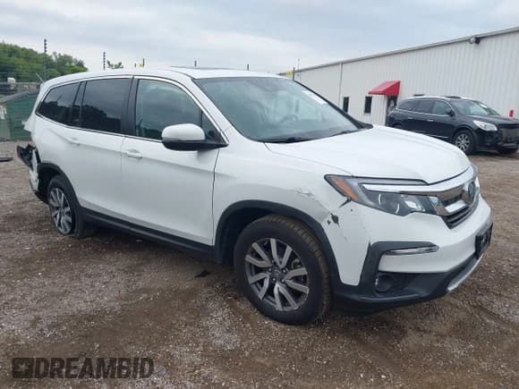 ✅ 2021 Honda Pilot EX-L • VIN: 5FNYF6H56MB064149 • Лот: 42872341. Опубликован ранее на IAAI с пробегом 75 886 миль. Бесплатный доступ к архиву аукционных продаж из США и подробный отчёт об истории автомобиля на DreamBid. Изображение 1.