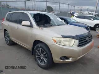 2008 Toyota Highlander with VIN JTEDS41A482032844, listed as a IAAI auction lot 43449710 with Not provided miles and . Bid and sale history available at DreamBid. Image 1.