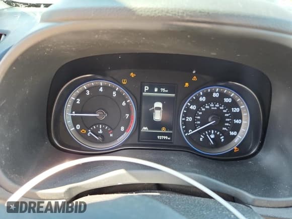 ✅ 2022 Hyundai Kona SEL • VIN: KM8K62AB0NU822411 • Лот: 80482675. Опубликован ранее на Copart с пробегом 93 799 миль. Бесплатный доступ к архиву аукционных продаж из США и подробный отчёт об истории автомобиля на DreamBid. Изображение 9.