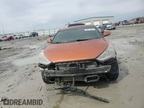 2016 Hyundai Veloster Turbo with VIN KMHTC6AE2GU295991, listed as a Copart auction lot 46511895 with 107,982 mi miles and Salvage title. Bid and sale history available at DreamBid. Image 10.