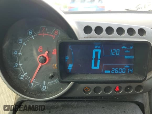 ✅ 2012 Chevrolet Sonic LS • VIN: 1G1JB5SHXC4182438 • Lot: 61587725. Listed on Copart with 260,014 mi. Free auction sales archive from the USA and detailed vehicle history report at DreamBid. Image 9.