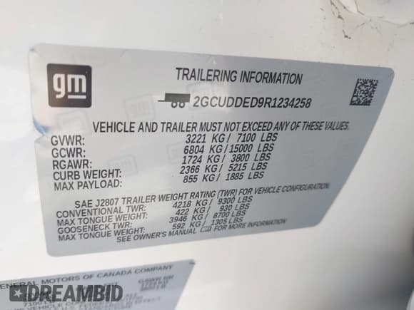 ✅ 2024 Chevrolet Silverado 1500 LT • VIN: 2GCUDDED9R1234258 • Лот: 43142010. Опубликован ранее на IAAI с пробегом 24 226 миль. Бесплатный доступ к архиву аукционных продаж из США и подробный отчёт об истории автомобиля на DreamBid. Изображение 9.