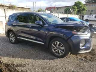 2019 Hyundai Santa Fe Ultimate z VIN 5NMS53AD8KH084665, wystawiony jako Copart lot #40177653 z przebiegiem 31 985 mil mil oraz . Historia ofert i sprzedaży dostępna na DreamBid. Obrazek 4.