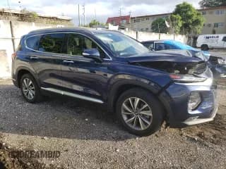 ✅ 2019 Hyundai Santa Fe Ultimate • VIN: 5NMS53AD8KH084665 • Лот: 40177653. Опубликован ранее на Copart с пробегом 31 985 миль. Бесплатный доступ к архиву аукционных продаж из США и подробный отчёт об истории автомобиля на DreamBid. Изображение 4.
