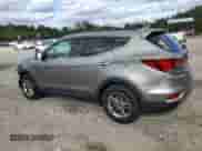 2017 Hyundai Santa Fe 2.4L with VIN 5XYZUDLBXHG430088, listed as a Copart auction lot 84552795 with 132,399 mi miles and Clean title. Bid and sale history available at DreamBid. Image 2.