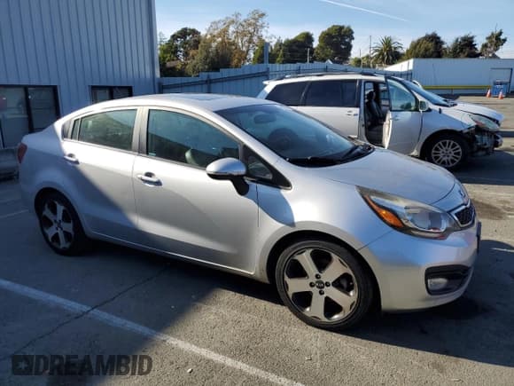 ✅ 2013 Kia Rio EX • VIN: KNADN4A34D6224066 • Lot: 91050375. Listed on Copart with 126,781 mi. Free auction sales archive from the USA and detailed vehicle history report at DreamBid. Image 4.