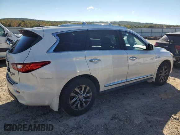 ✅ 2014 Infiniti QX60 • VIN: 5N1AL0MN8EC526511 • Lot: 86263625. Listed on Copart with 145,361 mi. Free auction sales archive from the USA and detailed vehicle history report at DreamBid. Image 3.