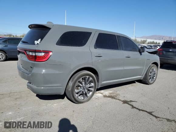 2022 Dodge Durango R/T with VIN 1C4SDHCT6NC209976, listed as a Copart auction lot 49744965 with 36,423 mi miles and Salvage title. Bid and sale history available at DreamBid. Image 3.