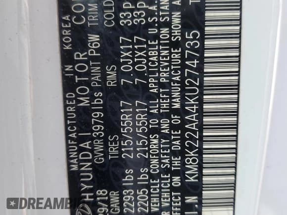 ✅ 2019 Hyundai Kona SEL • VIN: KM8K22AA4KU274735 • Лот: 70335574. Опубликован ранее на Copart с пробегом 100 696 миль. Бесплатный доступ к архиву аукционных продаж из США и подробный отчёт об истории автомобиля на DreamBid. Изображение 13.