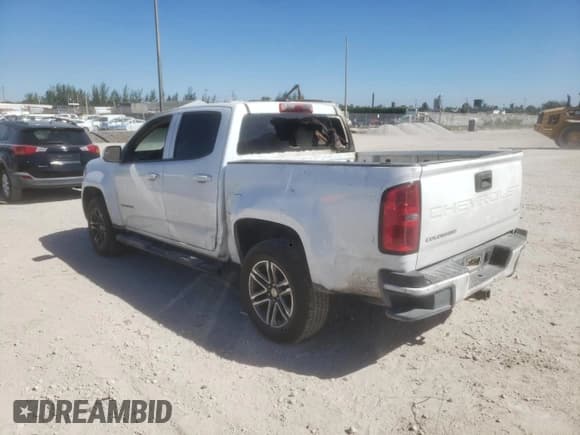 ✅ 2022 Chevrolet Colorado 2WD Work Truck • VIN: 1GCGSBEN5N1298488 • Lot: 90875855. Wystawiony na Copart z przebiegiem 117 115 mil. Bezpłatny archiwum sprzedaży aukcyjnych z USA i szczegółowy raport historii pojazdu na DreamBid. Zdjęcie 2.