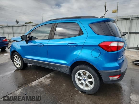 ✅ 2018 Ford EcoSport SE • VIN: MAJ6P1UL7JC224288 • Lot: 91038365. Listed on Copart with 150,154 mi. Free auction sales archive from the USA and detailed vehicle history report at DreamBid. Image 2.