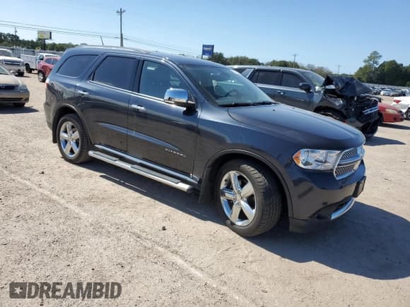 ✅ 2013 Dodge Durango Citadel • VIN: 1C4SDJET2DC505175 • Lot: 85547255. Listed on Copart with 195,610 mi. Free auction sales archive from the USA and detailed vehicle history report at DreamBid. Image 4.