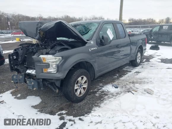 ✅ 2016 Ford F-150 XL • VIN: 1FTEX1C81GFB09051 • Lot: 41300134. Listed on IAAI with 232,746 mi. Free auction sales archive from the USA and detailed vehicle history report at DreamBid. Image 2.