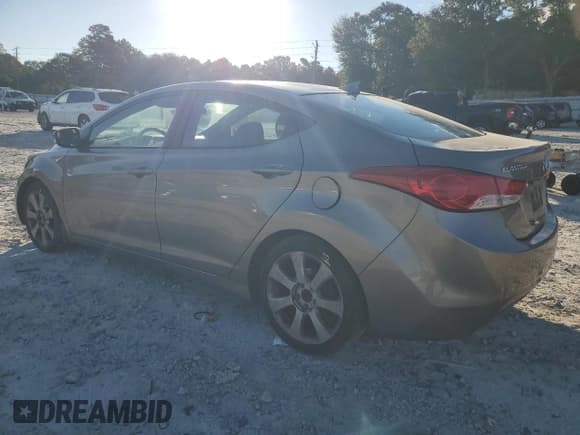 ✅ 2013 Hyundai Elantra Limited • VIN: 5NPDH4AE7DH262621 • Lot: 84439945. Listed on Copart with 174,898 mi. Free auction sales archive from the USA and detailed vehicle history report at DreamBid. Image 2.