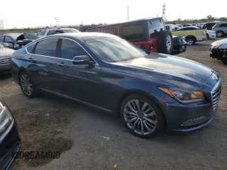 ✅ 2015 Hyundai Genesis 5.0L • VIN: KMHGN4JF5FU068253 • Lot: 80375454. Wystawiony na Copart z przebiegiem 134 324 mil. Bezpłatny archiwum sprzedaży aukcyjnych z USA i szczegółowy raport historii pojazdu na DreamBid. Zdjęcie 4.