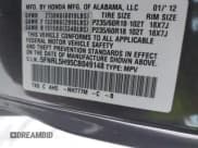 ✅ 2012 Honda Odyssey Touring • VIN: 5FNRL5H95CB049148 • Lot: 43831103. Listed on IAAI with 288,928 mi. Free auction sales archive from the USA and detailed vehicle history report at DreamBid. Image 9.