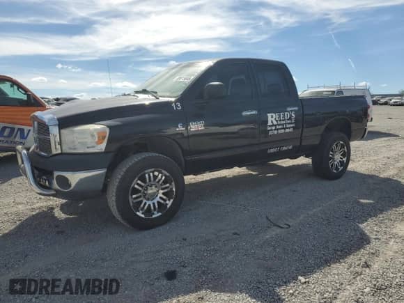 2007 Dodge 3500 Laramie z VIN 3D7MX38C07G713814, wystawiony jako Copart lot #80615645 z przebiegiem 166 609 mil mil oraz Szkoda całkowita • Salvage title. Historia ofert i sprzedaży dostępna na DreamBid. Obrazek 1.