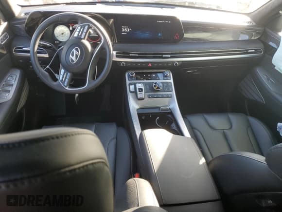 ✅ 2023 Hyundai Palisade Calligraphy • VIN: KM8R7DGE4PU617346 • Lot: 76721464. Listed on Copart with 13,958 mi. Free auction sales archive from the USA and detailed vehicle history report at DreamBid. Image 8.