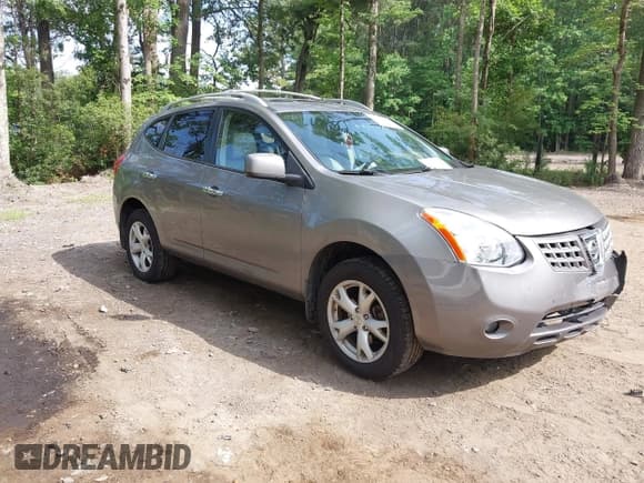 ✅ 2010 Nissan Rogue SL • VIN: JN8AS5MV4AW603649 • Lot: 42419264. Listed on IAAI with 202,331 mi. Free auction sales archive from the USA and detailed vehicle history report at DreamBid. Image 1.