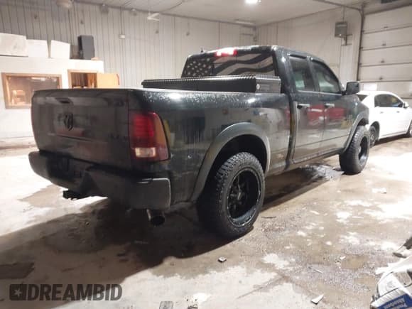 ✅ 2020 Ram 1500 Warlock • VIN: 1C6RR7GG9LS159835 • Lot: 41142291. Listed on IAAI with 112,281 mi. Free auction sales archive from the USA and detailed vehicle history report at DreamBid. Image 4.