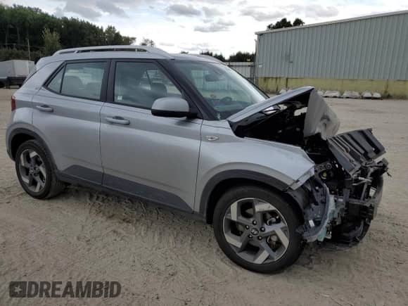 2022 Hyundai Venue SEL с VIN KMHRC8A38NU159883, выставлен на аукционе Copart как лот 76545994 с пробегом Не указан миль и Списание • Salvage title. История ставок и продаж доступна на DreamBid. Изображение 4.