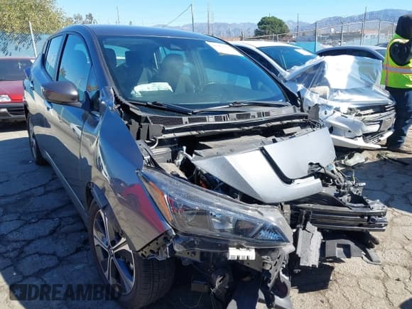 ✅ 2020 Nissan LEAF SV • VIN: 1N4AZ1CP1LC307372 • Lot: 43464050. Wystawiony na IAAI z przebiegiem 33 186 mil. Bezpłatny archiwum sprzedaży aukcyjnych z USA i szczegółowy raport historii pojazdu na DreamBid. Zdjęcie 1.