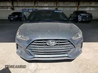 2019 Hyundai Veloster 2.0 with VIN KMHTG6AF6KU018184, listed as a Copart auction lot 60101674 with 98,893 mi miles and Salvage title. Bid and sale history available at DreamBid. Image 5.