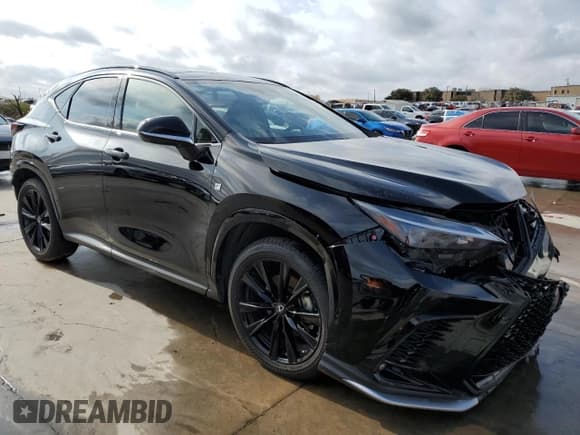 ✅ 2022 Lexus NX 350 F Sport • VIN: JTJKGCEZ5N2006107 • Lot: 84197544. Listed on Copart with 43,635 mi. Free auction sales archive from the USA and detailed vehicle history report at DreamBid. Image 4.