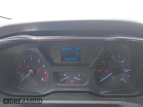 ✅ 2016 Ford Transit XL • VIN: 1FBZX2ZM6GKB11191 • Lot: 43018554. Wystawiony na IAAI z przebiegiem 162 192 mil. Bezpłatny archiwum sprzedaży aukcyjnych z USA i szczegółowy raport historii pojazdu na DreamBid. Zdjęcie 7.