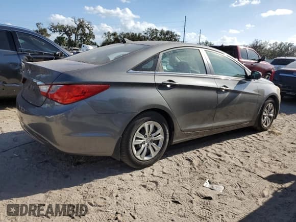 ✅ 2013 Hyundai Sonata GLS • VIN: 5NPEB4AC4DH544249 • Lot: 75180714. Listed on Copart with 43,135 mi. Free auction sales archive from the USA and detailed vehicle history report at DreamBid. Image 3.