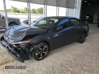 2023 Hyundai Elantra SEL z VIN KMHLS4AG3PU561351, wystawiony jako Copart lot #69057385 z przebiegiem 40 216 mil mil oraz Szkoda całkowita • Salvage title. Historia ofert i sprzedaży dostępna na DreamBid. Obrazek 1.