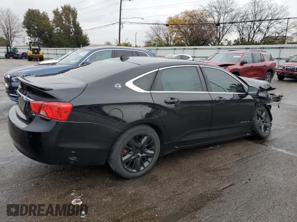 ✅ 2014 Chevrolet Impala LS • VIN: 1G11Y5SL5EU138014 • Lot: 91992735. Listed on Copart with Not provided. Free auction sales archive from the USA and detailed vehicle history report at DreamBid. Image 3.