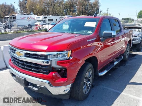 ✅ 2022 Chevrolet Silverado 1500 • VIN: 1GCPACET6NZ502739 • Лот: 41989795. Опубликован ранее на IAAI с пробегом 32 979 миль. Бесплатный доступ к архиву аукционных продаж из США и подробный отчёт об истории автомобиля на DreamBid. Изображение 2.