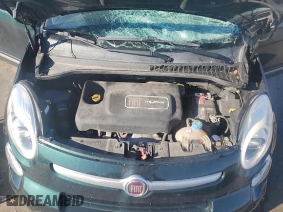 ✅ 2014 FIAT 500L Trekking • VIN: ZFBCFADH5EZ017576 • Lot: 56563184. Listed on Copart with 107,323 mi. Free auction sales archive from the USA and detailed vehicle history report at DreamBid. Image 11.