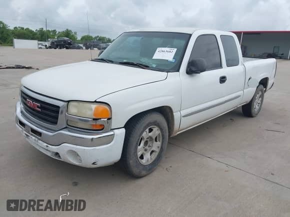 2007 GMC Sierra 1500 SLE1 with VIN 1GTEC19Z97Z108692, listed as a IAAI auction lot 42863682 with 235,595 mi miles and . Bid and sale history available at DreamBid. Image 2.
