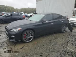 ✅ 2021 Infiniti Q50 Red Sport 400 • VIN: JN1FV7DR1MM880432 • Лот: 86249365. Опубликован ранее на Copart с пробегом 36 452 миль. Бесплатный доступ к архиву аукционных продаж из США и подробный отчёт об истории автомобиля на DreamBid. Изображение 1.