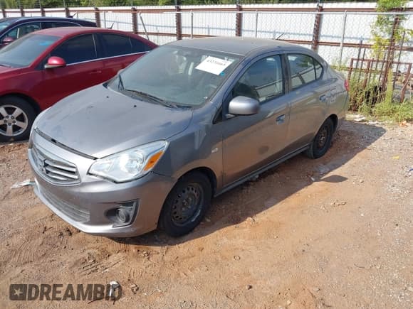 ✅ 2019 Mitsubishi Mirage ES • VIN: ML32F3FJ5KHF16860 • Lot: 43231665. Listed on IAAI with 74,067 mi. Free auction sales archive from the USA and detailed vehicle history report at DreamBid. Image 2.