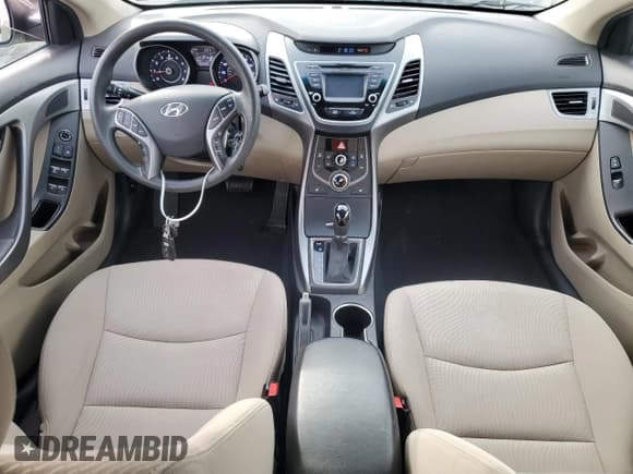 ✅ 2014 Hyundai Elantra SE • VIN: 5NPDH4AE3EH464387 • Lot: 89513465. Listed on Copart with 53,528 mi. Free auction sales archive from the USA and detailed vehicle history report at DreamBid. Image 8.