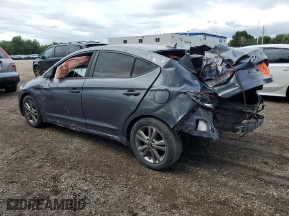 ✅ 2017 Hyundai Elantra Limited • VIN: KMHD84LF4HU186630 • Lot: 69938895. Listed on Copart with 192,281 mi. Free auction sales archive from the USA and detailed vehicle history report at DreamBid. Image 2.